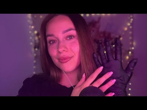 ASMR - Bare Hand Sounds Vs Glove Sounds ( No Talking)