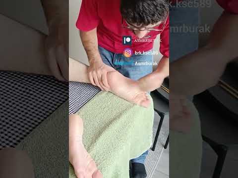 ENERGY MASSAGE THAT ACCELERATES CIRCULATION IN THE FEET #satisfying #relaxing #asmr #shorts