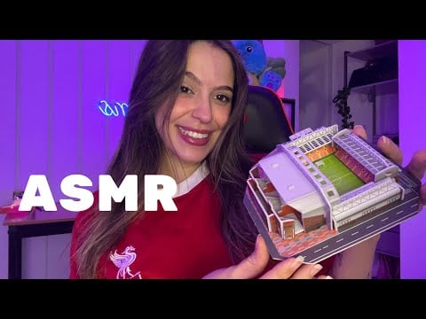 ASMR MONTANDO O ESTÁDIO DO LIVERPOOL EM 3D