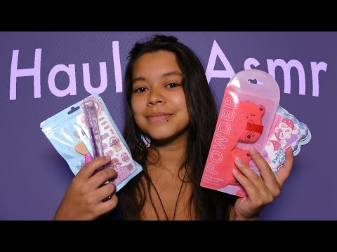 HAUL ASMR FR | Nouveaux triggers ramenés de mes vacances ☀️