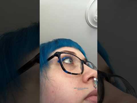 ASMR eyebrow appointment gone wrong 😰 #shorts #asmr