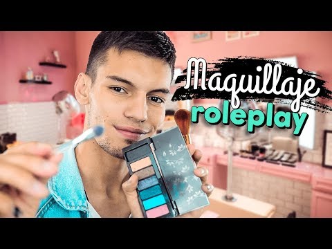 Te MAQUILLO para una FIESTA | ASMR Español (Roleplay) | Mol ASMR