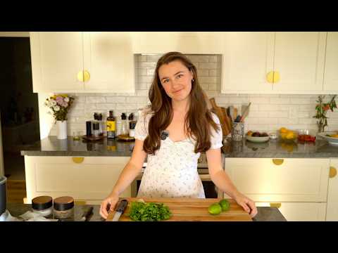 ASMR - Cilantro Lime Sauce Recipe (the BEST burrito dipping sauce)