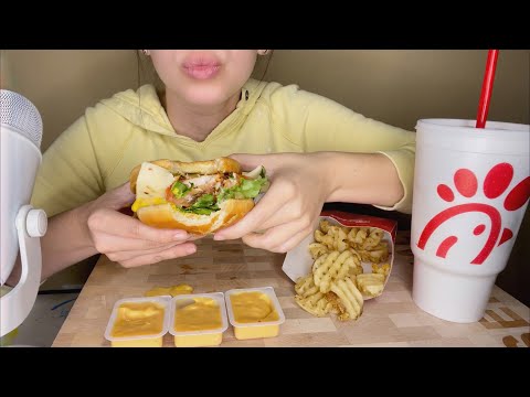 ASMR Chick-Fil-A (No Talking) (Eating Sounds)