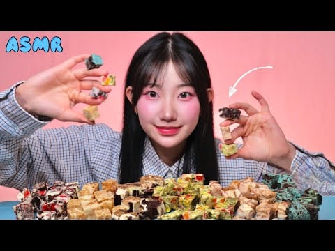 ASMR 쫀득쿠키 소리 쩐다..