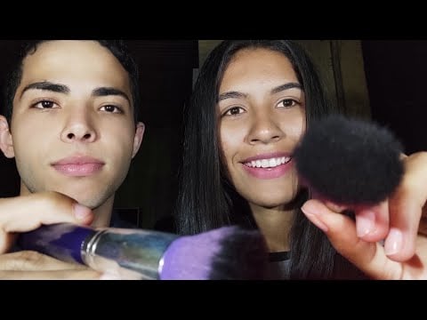 COLOQUEI MEU MARIDO PRA FAZER ASMR COMIGO 😱😴