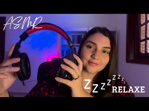 ASMR - PARA PESSOAS CANSADAS DE BARULHO toques na tela | sons em camadas