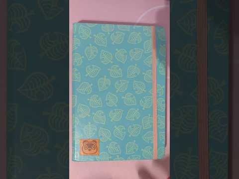 ASMR Tapping On An Animal Crossing Notebook #ASMR #Shorts