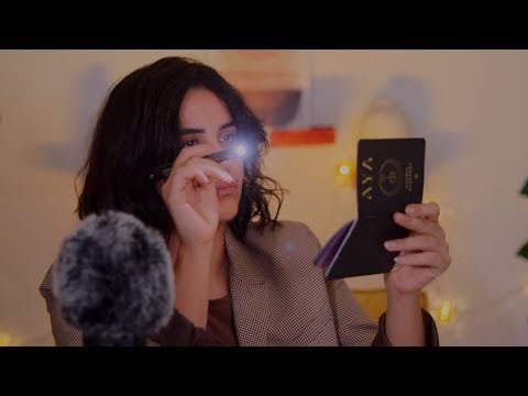 المحققة تبحث عن مجوهرات مسروقة اي اس ام ار #asmr 