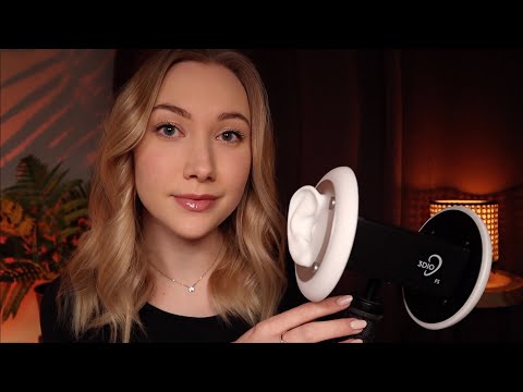 ASMR New Mic! 3Dio Binaural Test | Ear Touching & Whispering