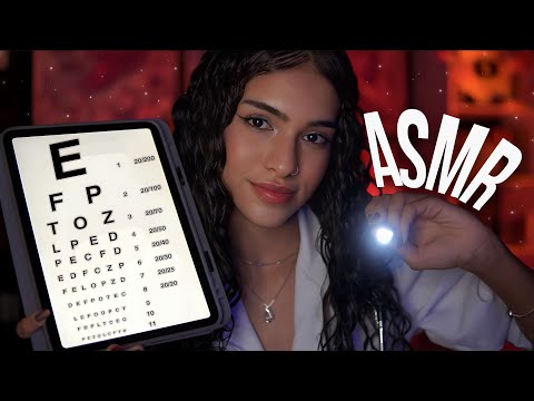 ASMR | EXAME DE VISTA - ROLEPLAY: OFTALMOLOGISTA⚕️
