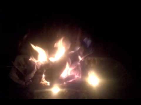 ASMR - enjoying my fireplace