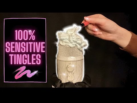 [ASMR] Super Sensitive Shaving Cream In Your Ears