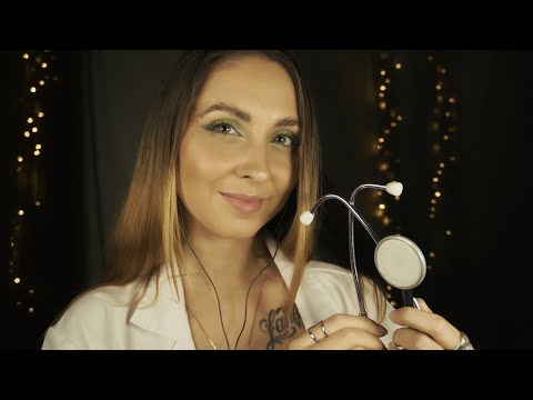 ASMR CLÍNICA DEL SUEÑO 💤 ROLEPLAY  MÉDICO PARA QUE DUERMAS PROFUNDAMENTE ESTA NOCHE ✨🩺