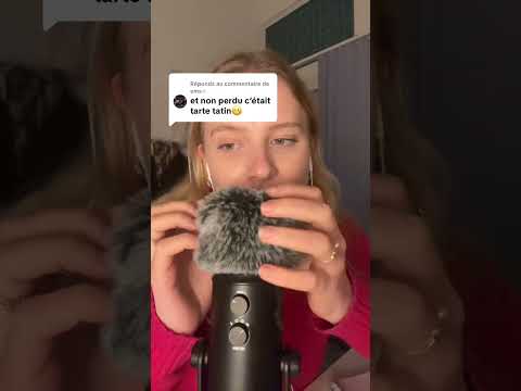 jour 4/7 de ma série 1 jour = 1 mot déclencheur 😺 #asmr #bruitdebouche #mouthsounds #triggerwords