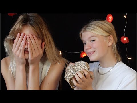 (ASMR) Guess The TRIGGER with my lil Sister 🐻