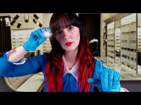 [ASMR] Eye Exam & Glasses Fitting 👓 Medical Roleplay, Light Triggers and Personal Attention