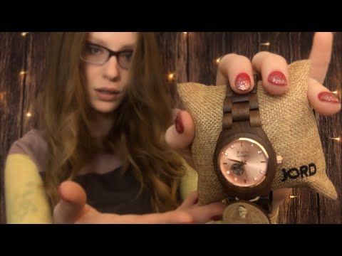 ASMR | Gentle Whispering, Finger Fluttering, & Tapping FT. JORD Watch + UNIVERSAL GIVEAWAY