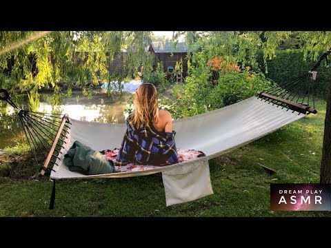 ★ASMR★ Tapping in unserem Garten mit Badeteich | Dream Play ASMR