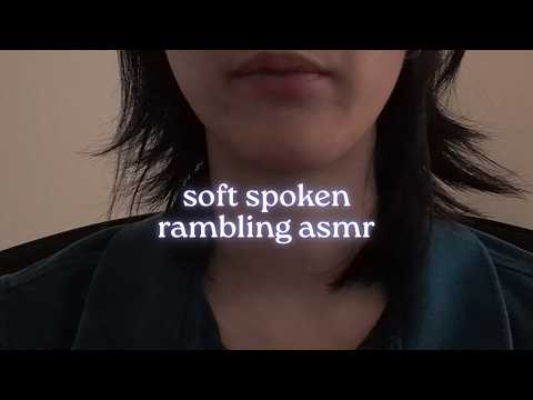 lofi asmr📺rambling about my to be watched list | soft-spoken rambling asmr