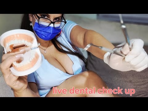 Alex keeper  dental  triggers live .glove sounds and tingles 