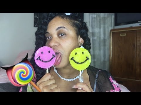 {ASMR} 🍭Lollipops/Mouth Sounds 💦🍭