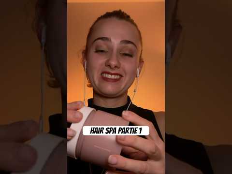 Hair spa partie 1 #asmrfrançais #asmrroleplay #massage #relaxation