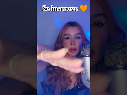 Asmr Hand moviments/Mouth sounds #a #asmr #sonsdeboca #short