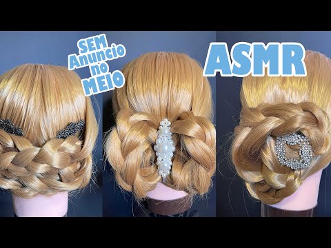 ASMR Penteados de Festa #VozSuave