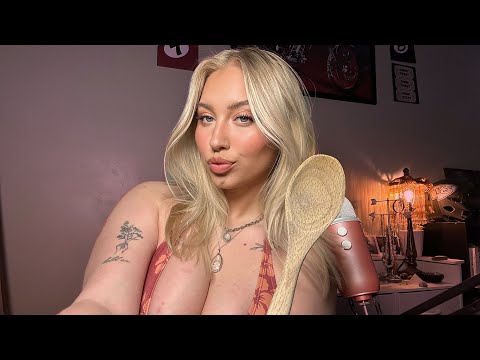 Eating Your Face... and Spooning You (ASMR mouth sounds & personal attention)