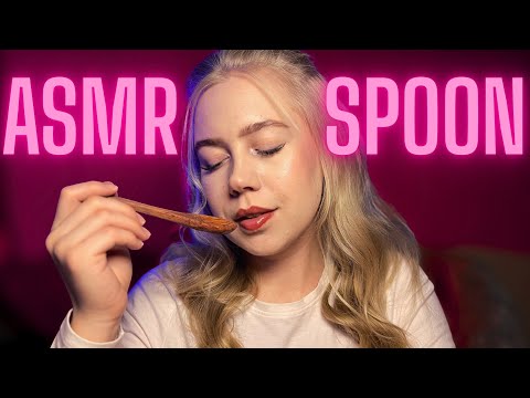 ASMR 🎧 wooden spoon 🥄 | #asmrminuha #asmr  