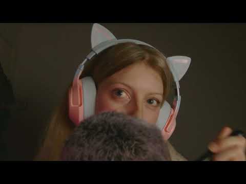 (asmr) fluffy mic brushing (little to no talking)