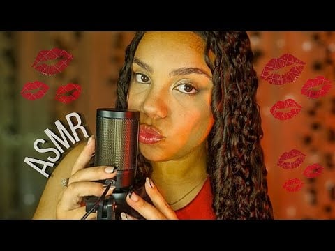 ASMR - Muitos Beijinhos Relaxantes Antes de Você Dormir 💋