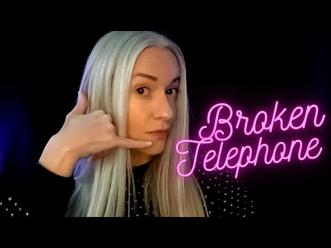 ASMR | ✨ Tingly Broken Telephone Whispery Whisper Time ✨ (unintelligible whispers)