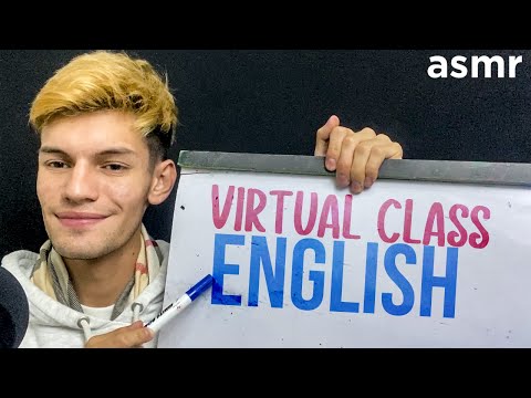 ASMR Español Clase Virtual de INGLÉS - ASMR Español - ASMR