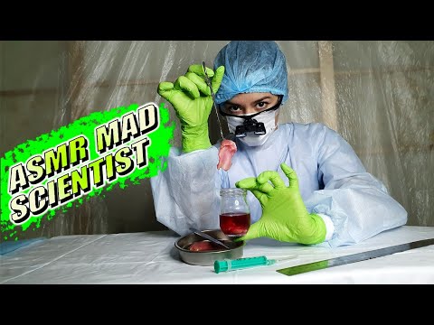 ASMR 💉 ASMR MAD SCIENTIST, ASMR ROLEPLAY, ASMR MAD DOCTOR, ASMR KIDNAP, ASMR GLOVES, ASMR NO TALKING