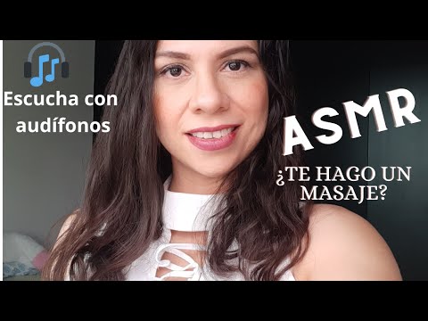 ASMR en Español | Masaje espalda | ASMR relajante