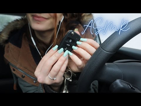 ASMR in my Car🚗🌦