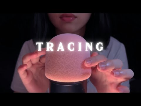 Asmr Mic Tracing & Rubbing , Brain Massage , Relaxing , Sleepy (No Talking)