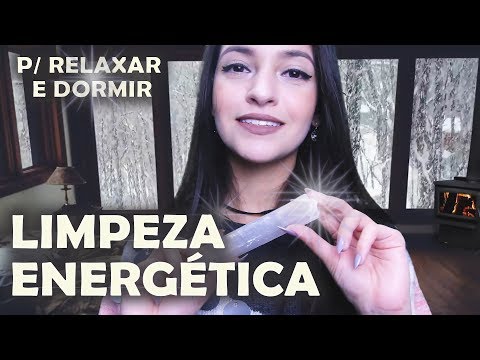 [ASMR] Reiki: Limpeza Energética l Cristais, Tesoura, Vídeo Escurinho