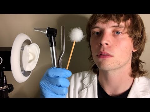 Deeply Cleaning Your Ears (Doctor Roleplay) ASMR