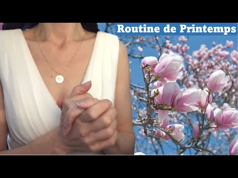 ASMR * Routine du printemps toute en douceur