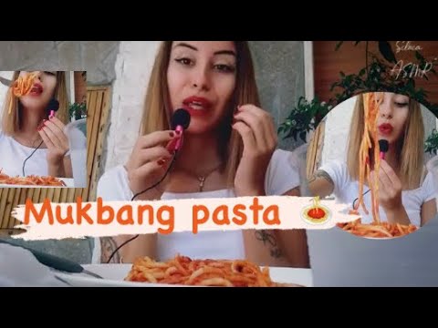 🇮🇹ASMR ITA• MUKBANG ,EATING SOUNDS pasta al sugo 🍝
