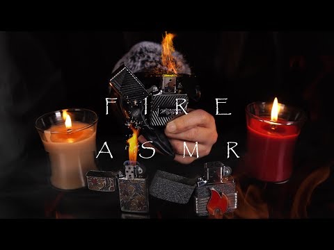 ZIPPO 라이터로 다양한 불소리 ASMR[No talking asmr]캔들소리,꿀꿀선아,suna asmr,音フェチ