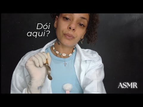 ASMR dermatologista avalia suas mãos 👐🏽 roleplay voz suave 