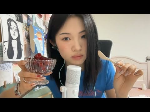 산딸기 asmr Raspberry