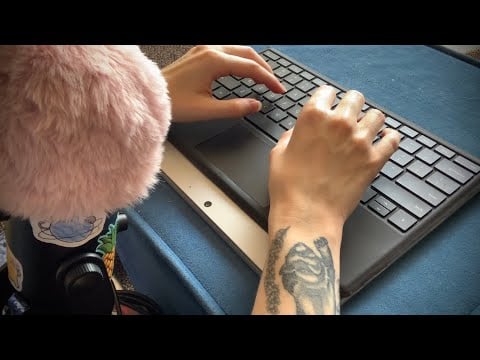 Pure Keyboard and Typing Sounds ASMR | No Talking