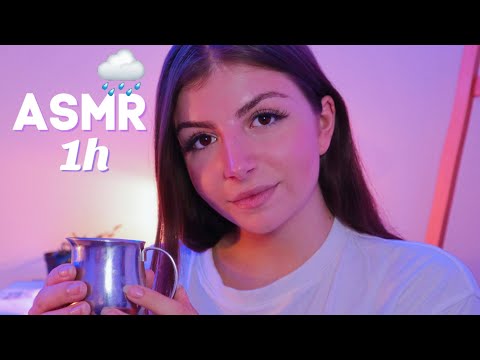 ASMR FRANÇAIS | Une vidéo à regarder quand tu es triste (1h version + pluie) 🌧