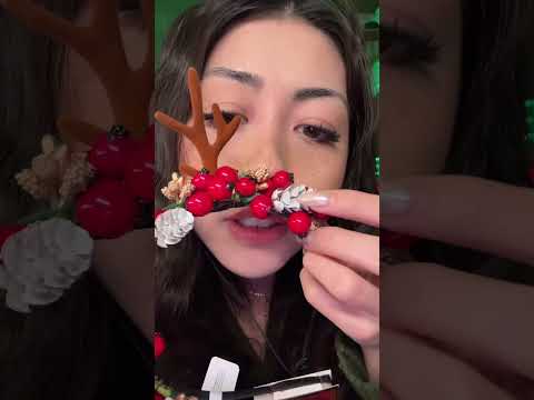 Hehehehe little Asmr Christmas accessories haul #asmr