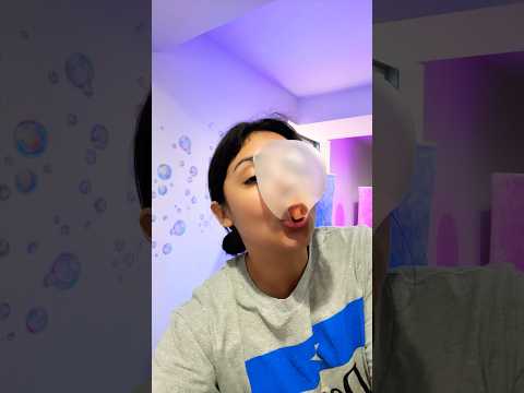 BUBBLE GUM ASMR | blowing bubble gum sounds